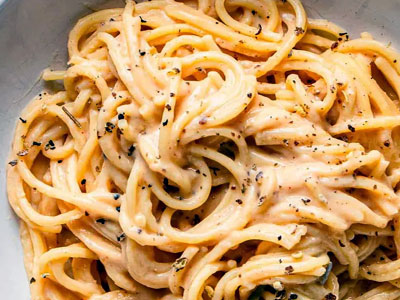 Spaghetti Carbonara - Tofu